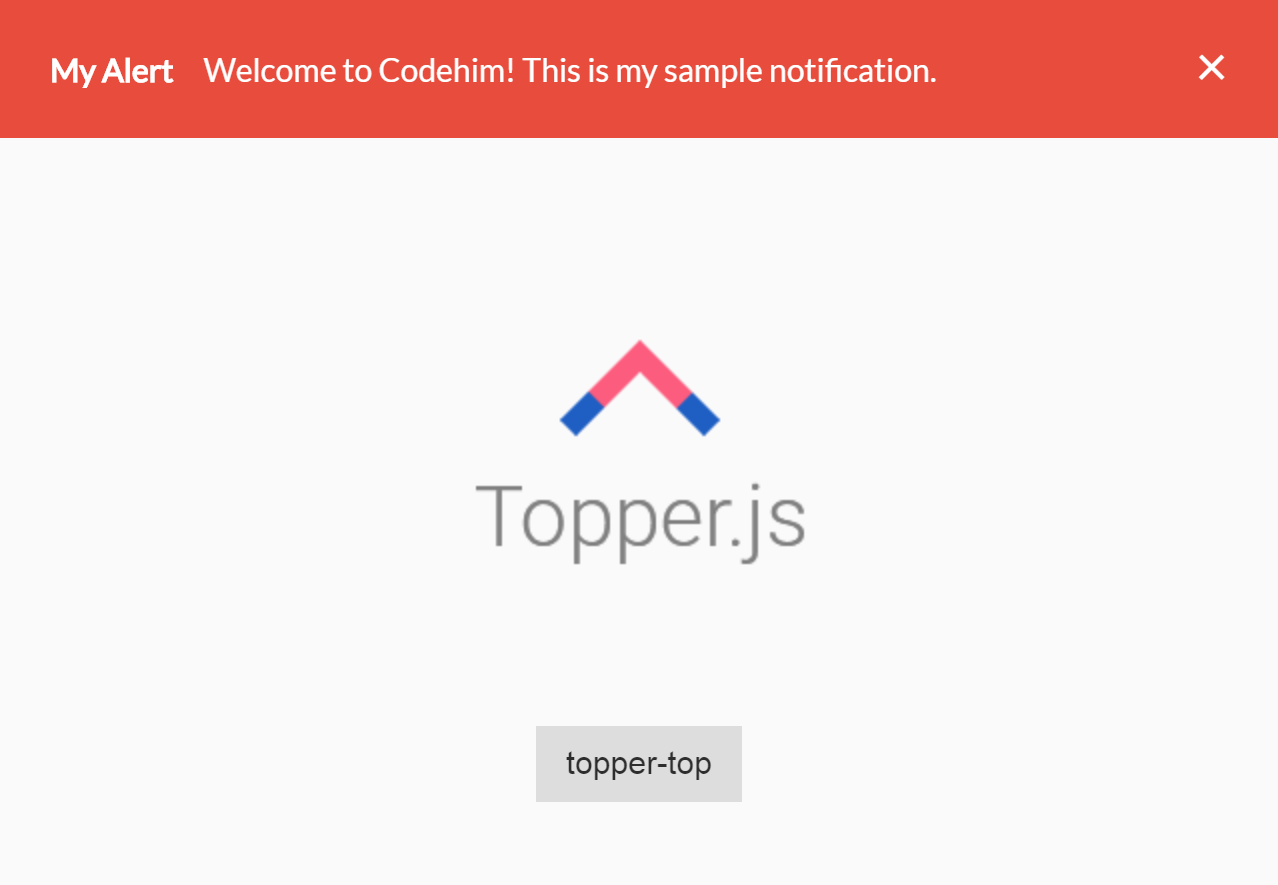 Tidsserier sløring I de fleste tilfælde jQuery Top Sticky Notification Bar with topper.js — CodeHim