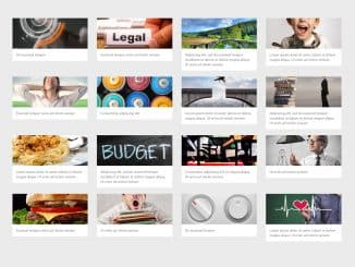 Bootstrap Grid Image Gallery with Lightbox