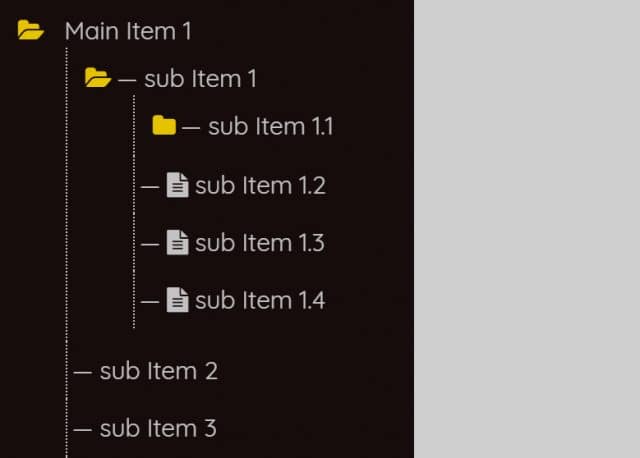 tree navigation with jquery