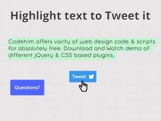 Tweet Highlighted Text with jQuery