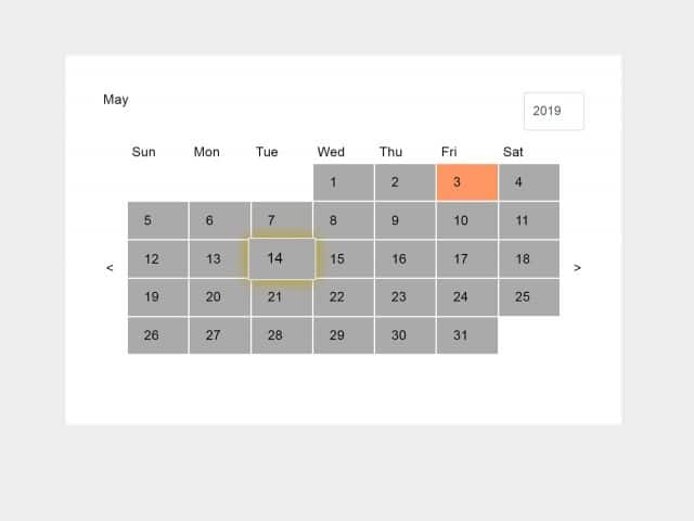 CSS3 Animated Event Calendar with jQuery - Js Calendar