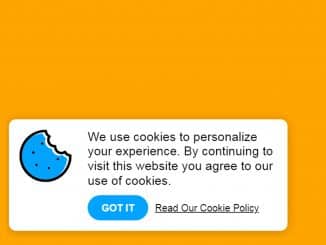 Show GDPR Cookie Consent Message with jQuery