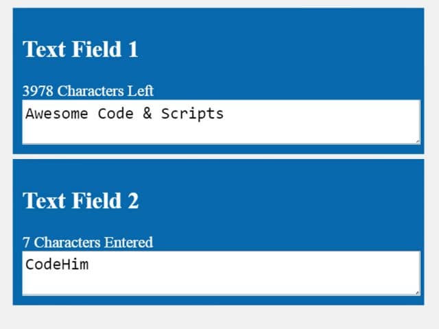 jQuery word Counting & Limit Characters in Textarea