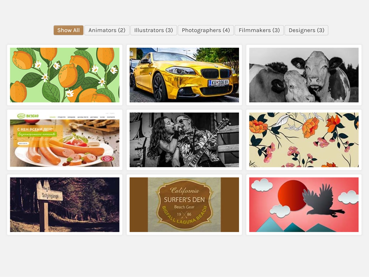 Responsive Filter Gallery with jQuery and CSS3 — CodeHim