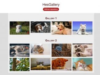 CSS Grid Image Gallery with Pure JavaScript Lightbox