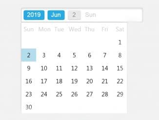 jQuery Datepicker for Bootstrap - WBN Datepicker