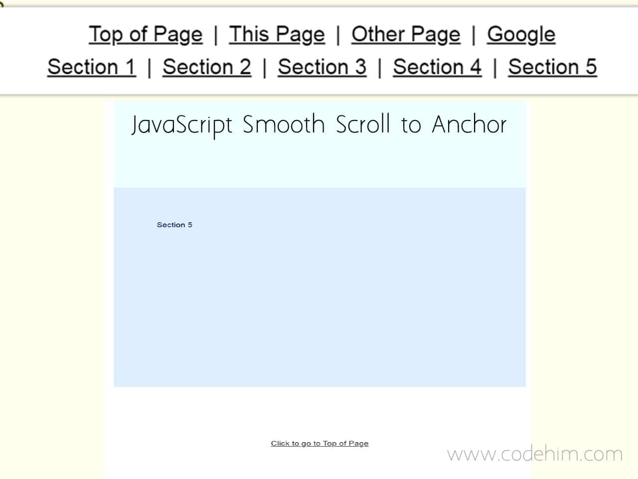 JavaScript Smooth Scroll to Anchor without jQuery