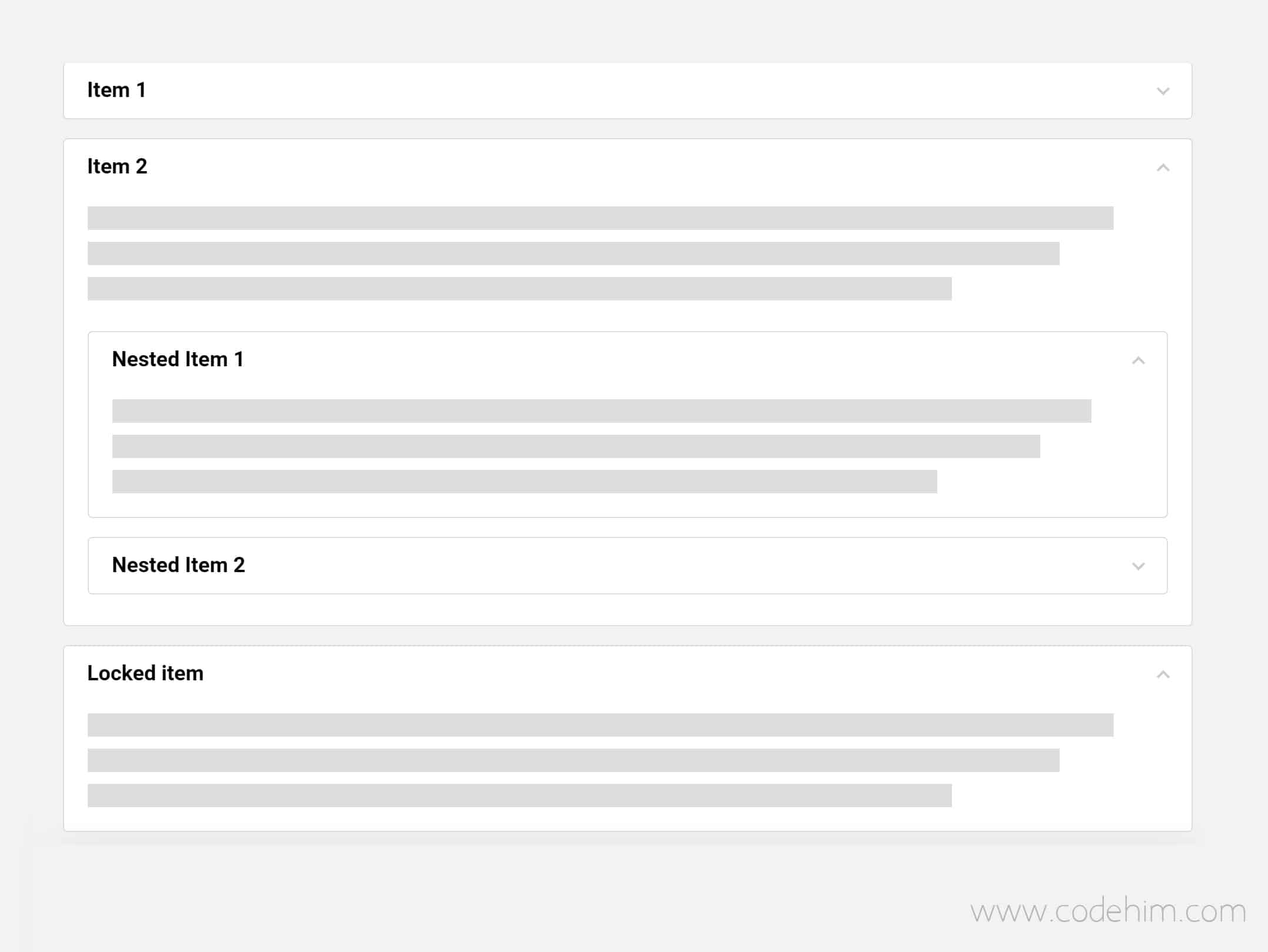 Create Nested Accordion with jQuery BeefUp Plugin