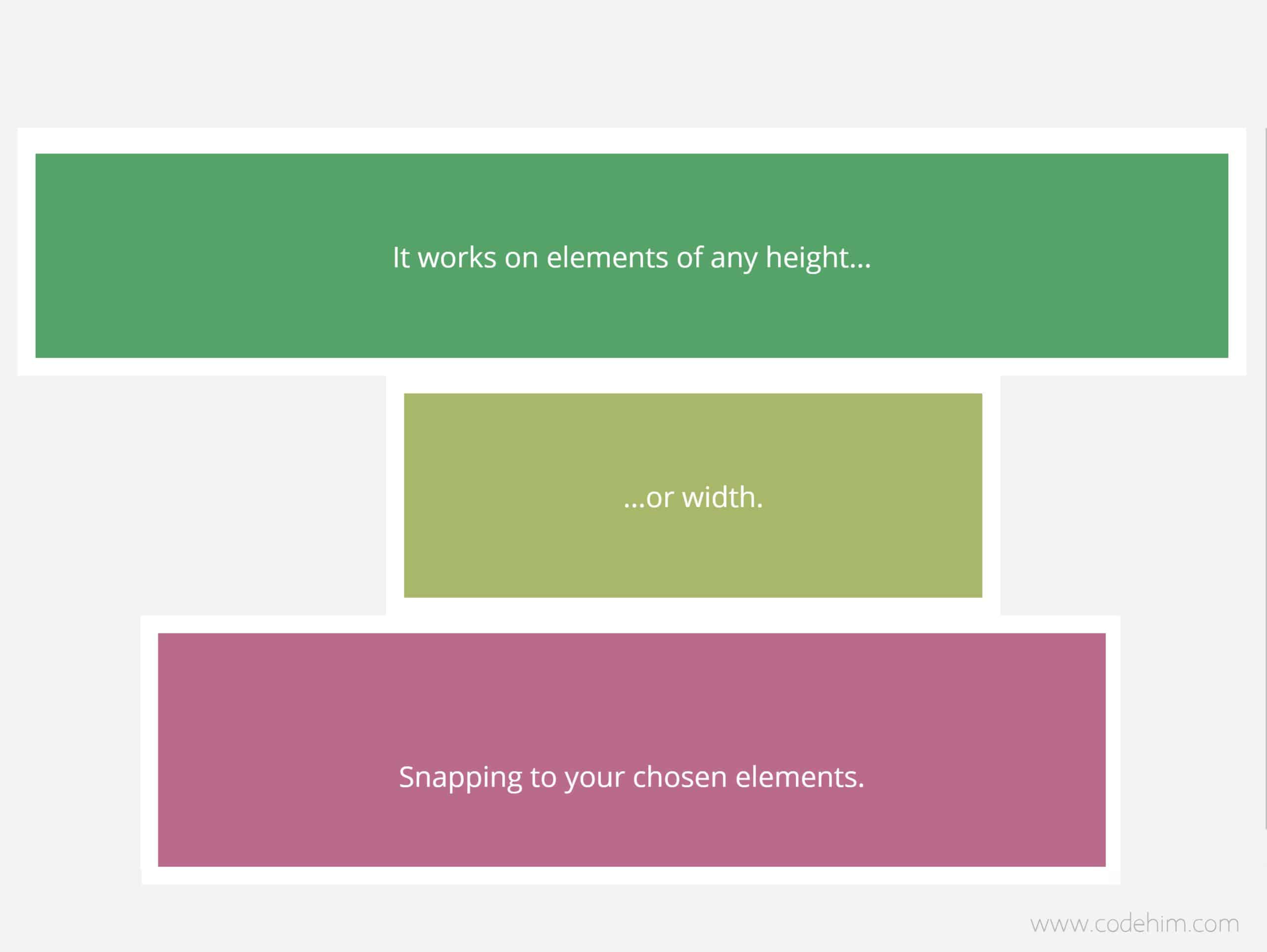 jQuery Scroll to Next Section on Scroll  — CodeHim