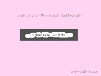 Create Scratch Card using JavaScript & HTML5 Canvas