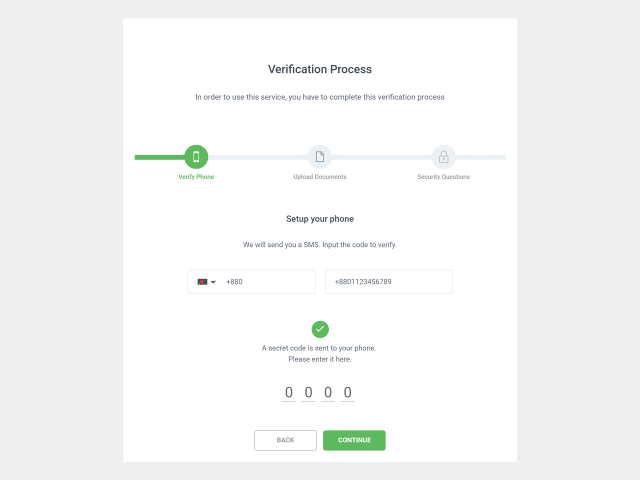 Multi Step Form with Progress Bar Bootstrap