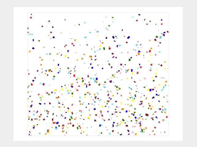 JavaScript Confetti Explosion Effect