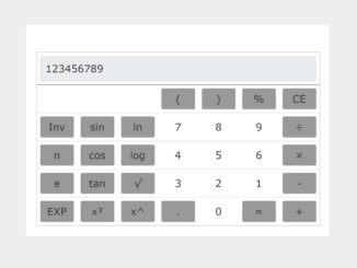 JavaScript Scientific Calculator