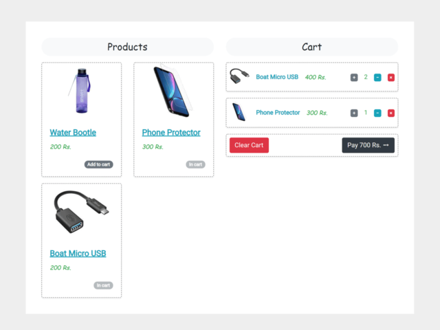 Javascript Shopping Cart Source Code