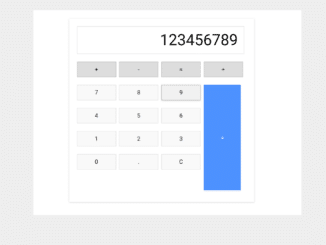 Simple Calculator in HTML Code