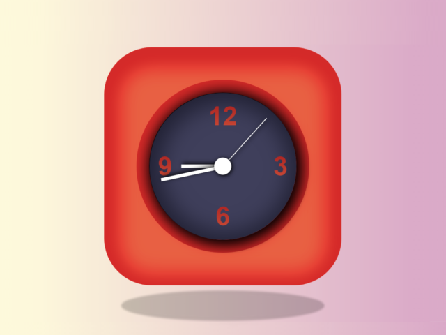 JavaScript Analog Clock Widget