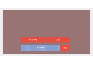 JavaScript Generate Random Background Color