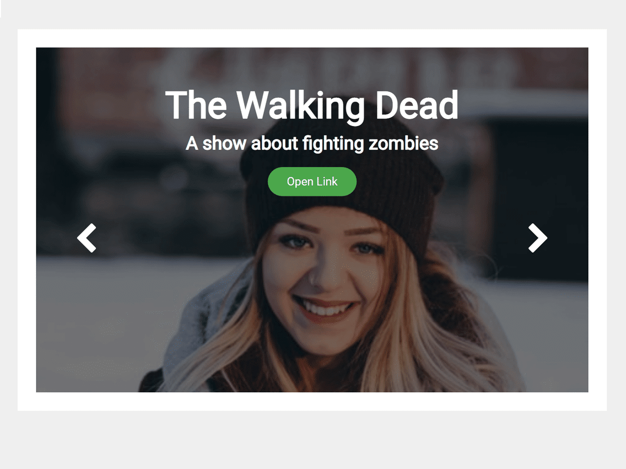 Responsive Image Slider with Text — CodeHim