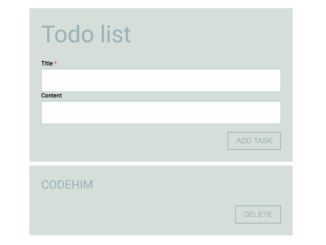 Simple Todo List using JavaScript
