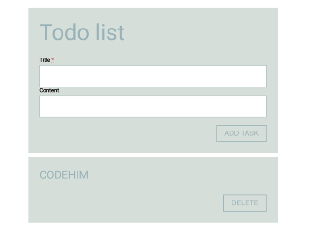 Simple Todo List using JavaScript