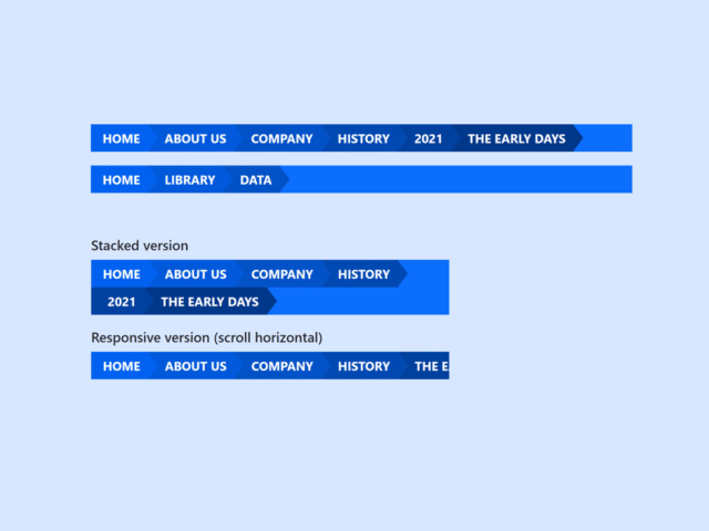 Bootstrap 5 Breadcrumbs Example