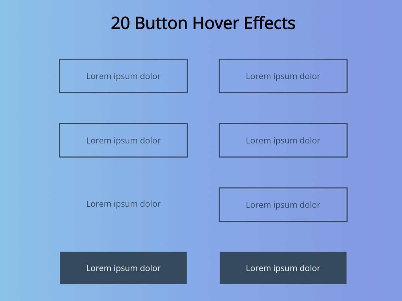 65+ Best Button Hover Effects CSS & Animation — CodeHim 65+ Best Button Hover Effects CSS & Animation — CodeHim