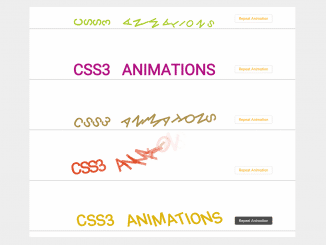 CSS Code For Animated Text