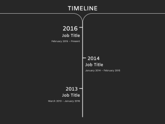 Simple Vertical Timeline in Bootstrap