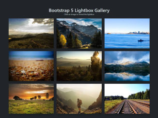 Bootstrap 5 Gallery With Lightbox — CodeHim