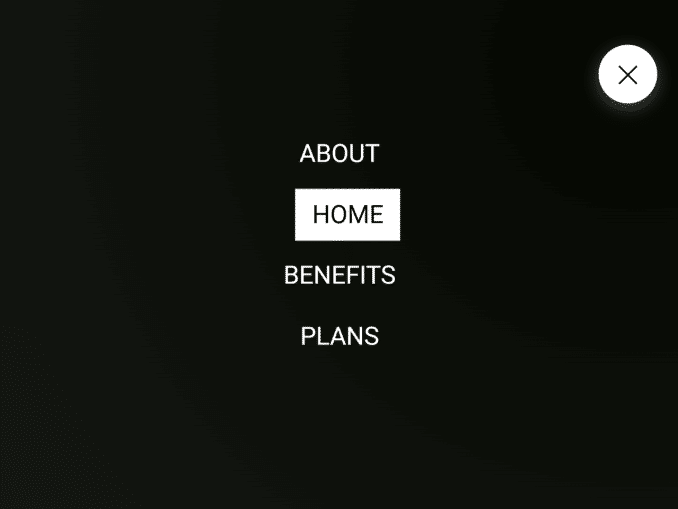 Animated Full Screen Hamburger Menu in CSS — CodeHim