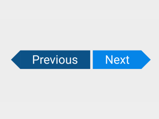 Arrow Shaped Button using HTML and CSS