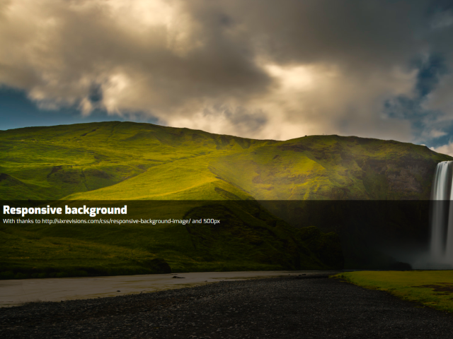 Background Attachment in CSS