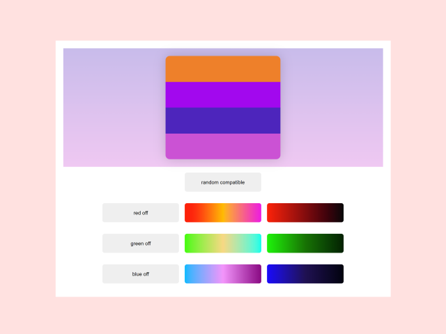 Color Palette Generator From Hex Code