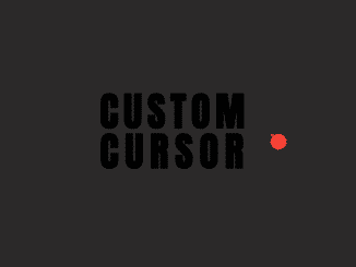 custom cursor html code