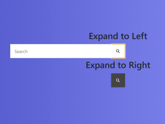Expanding Search Bar Bootstrap 5