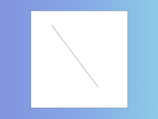 HTML5 Canvas Draw Straight Line with Mouse