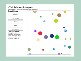 HTML5 Canvas Examples with Source Code