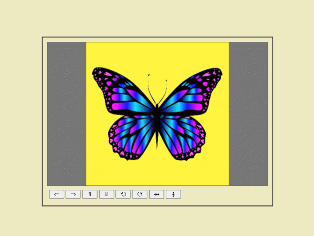 HTML5 Canvas Image Viewer with Rotate and Flip