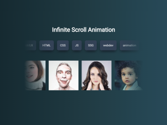 Infinite Scrolling Animation CSS