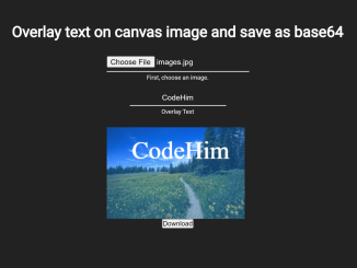 JavaScript Image Editor Add Text
