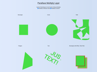 Multi Layer Parallax Effect in JavaScript