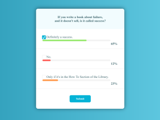 Poll UI using HTML and CSS