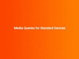 Responsive Media Queries for All Devices