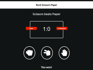 Rock Paper Scissors Game in JavaScript