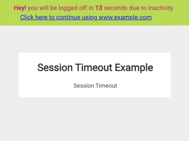 Automatic Logout After 15 Minutes Of Inactivity in JavaScript