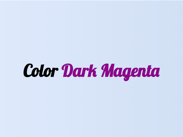 CSS Text Color Change Animation