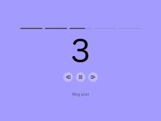 JavaScript Autoplay Carousel with Play Pause Controls