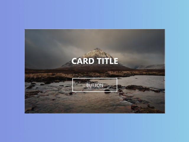 Show Button on Image Hover Bootstrap