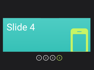 Content Slider With Cube Effect