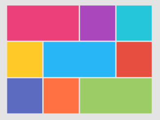 Material Design Tiles Layout